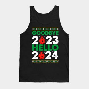 Goodbye 2023 welcome 2024 Tank Top